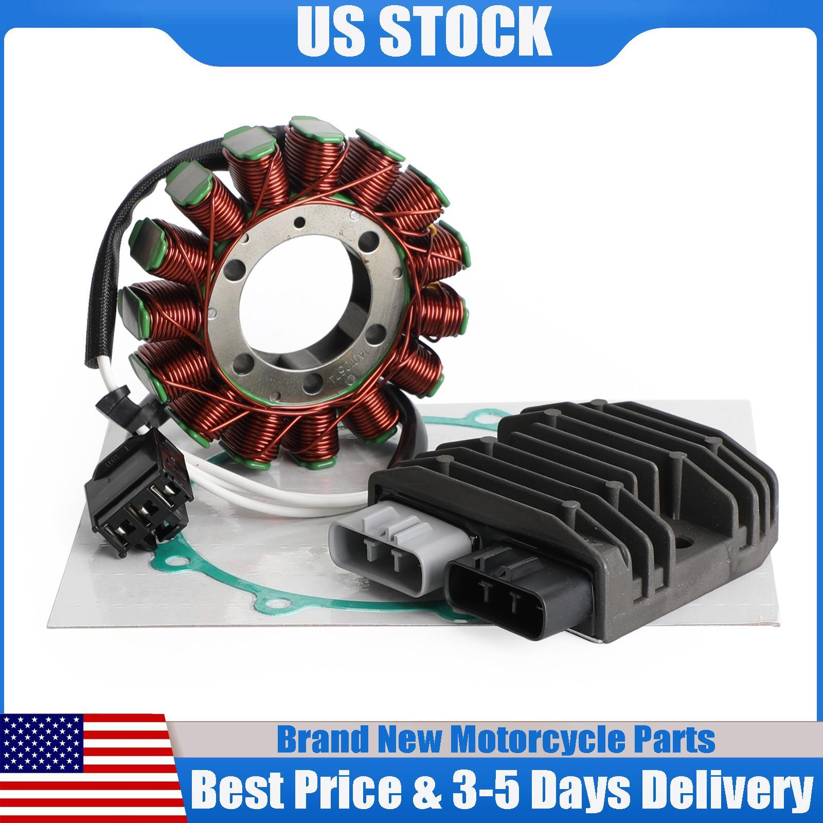Magneto Stator+Voltage Rectifier+Gasket For Kawasaki Ninja ZX10R ZX-10R 06-2007