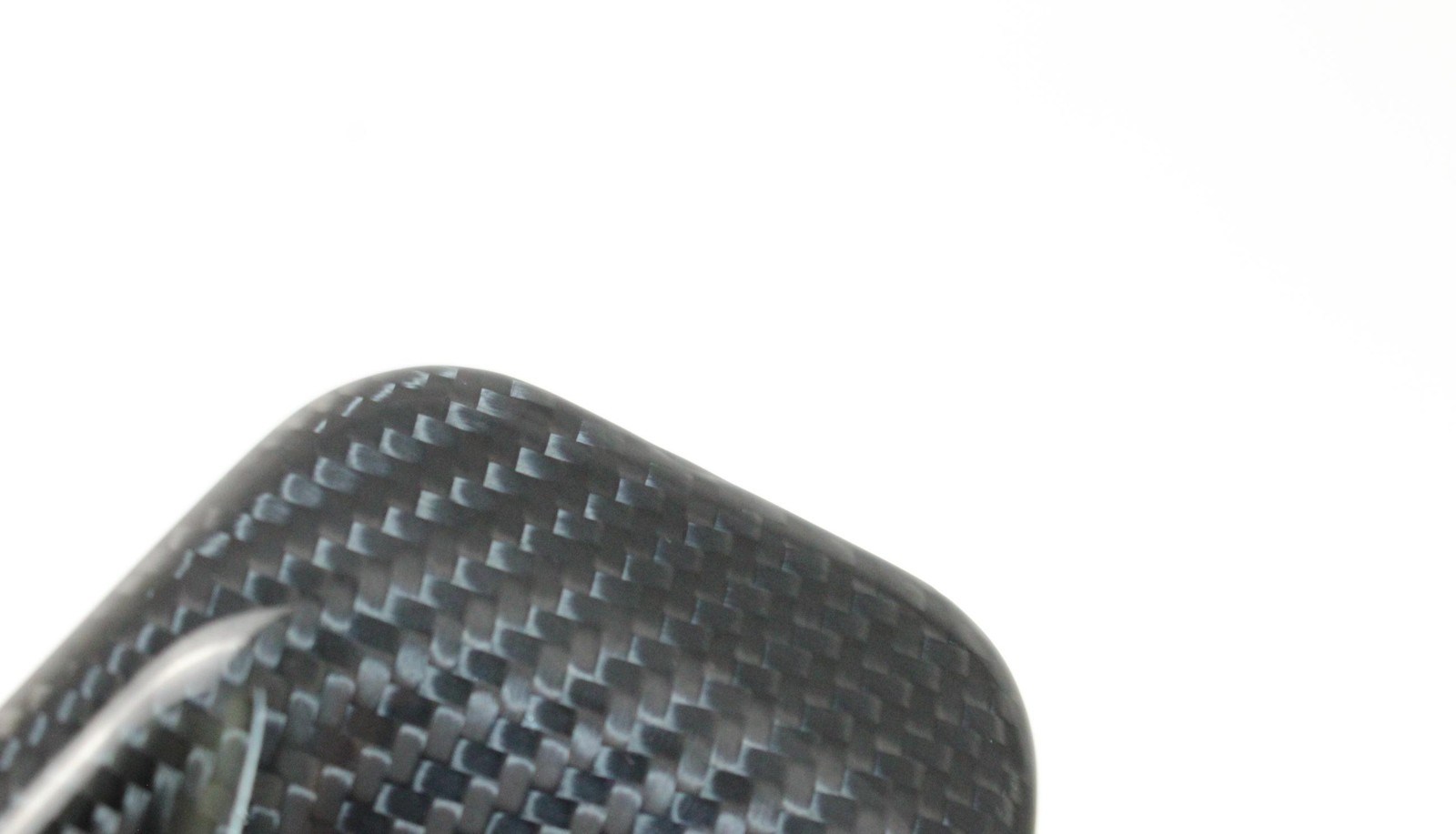 14-17 Ducati Monster 821 1200 1200s Carbon Fiber Gas Tank Trim Ignition Key Cove