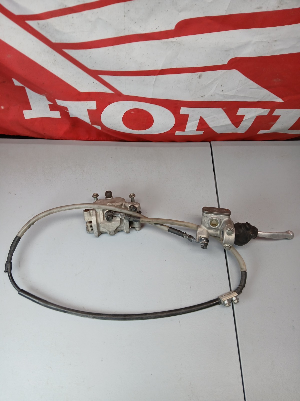 2007 CRF250R Front Brake Assembly OEM Caliper Master Cylinder Honda CRF 05-09