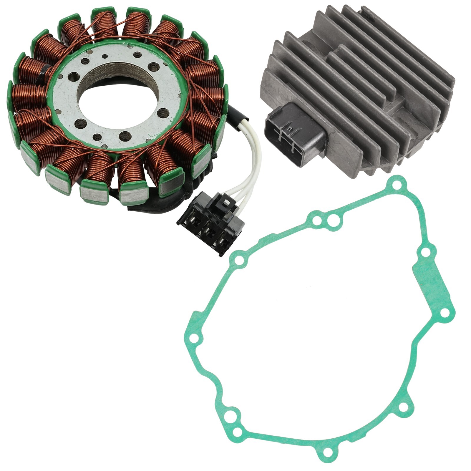Stator & Regulator Rectifier for Yamaha R6 YZFR6 YZF-R6 2006-2016 Gasket
