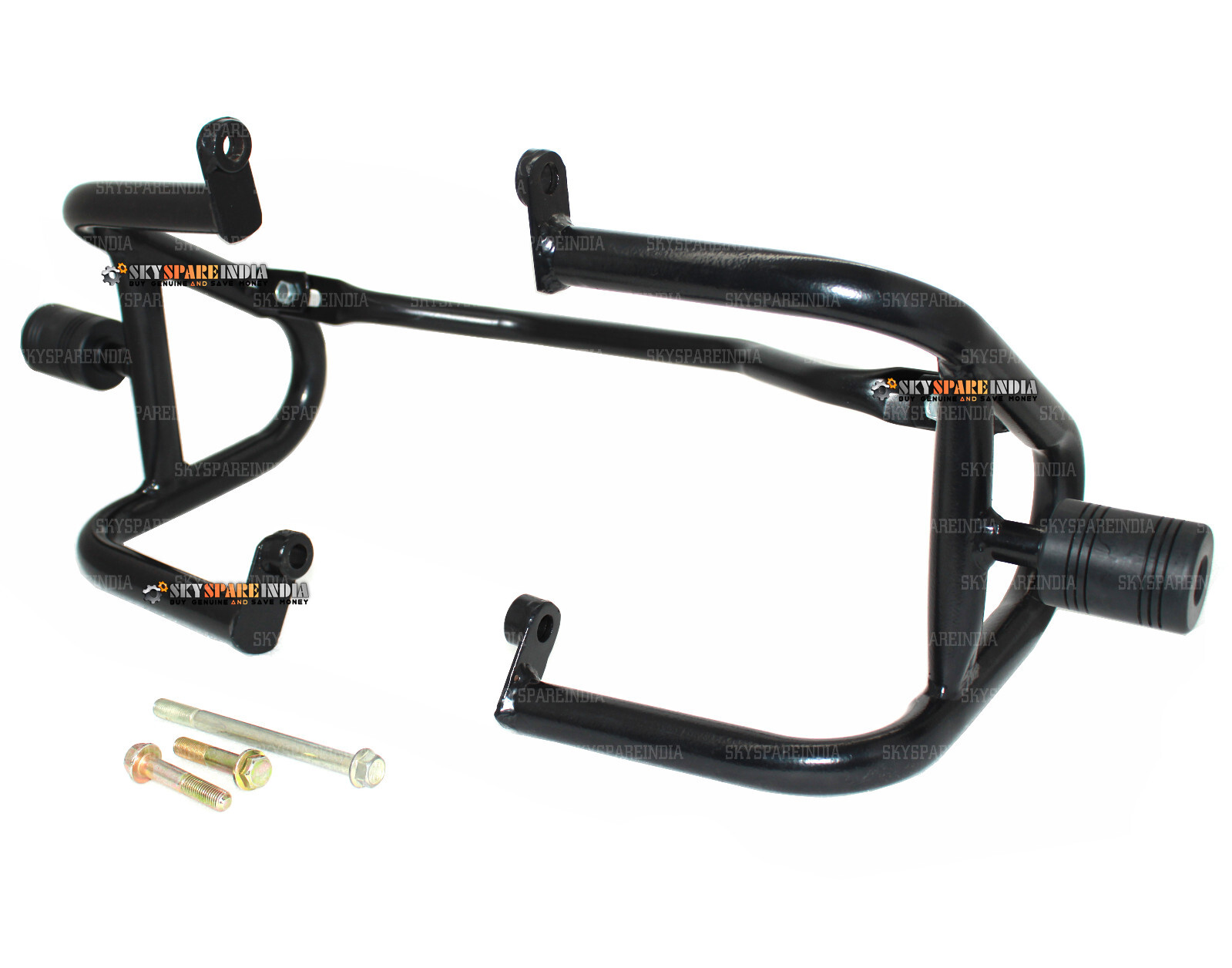 Engine Guard with Slider Fit For Royal Enfield Continental GT Interceptor 650 Bl