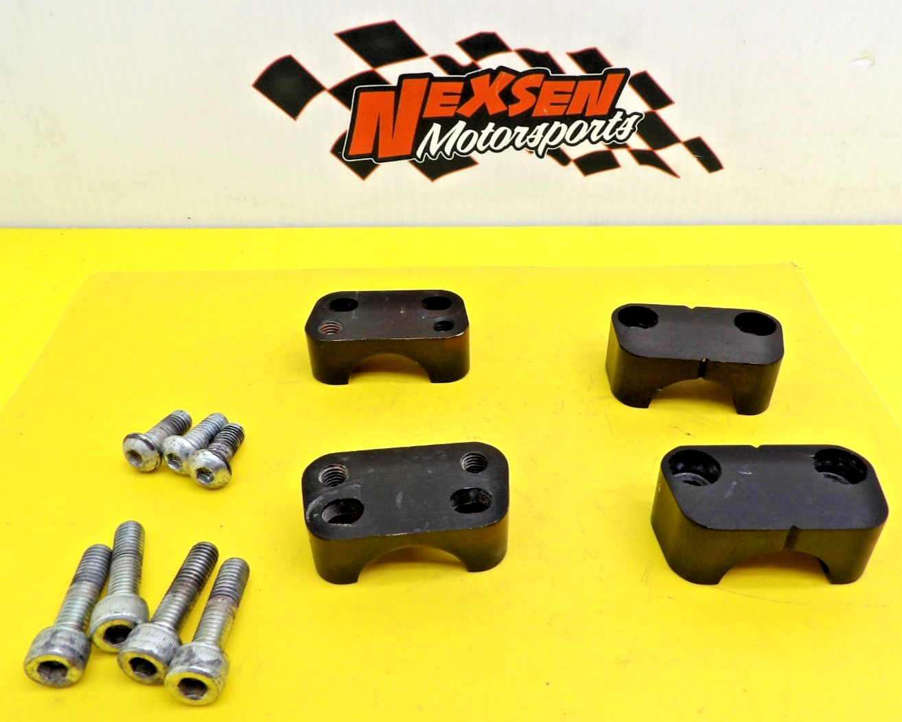 Aftermarket Universal MX Oversized Handlebar Clamp Set 1 1/8 Inch