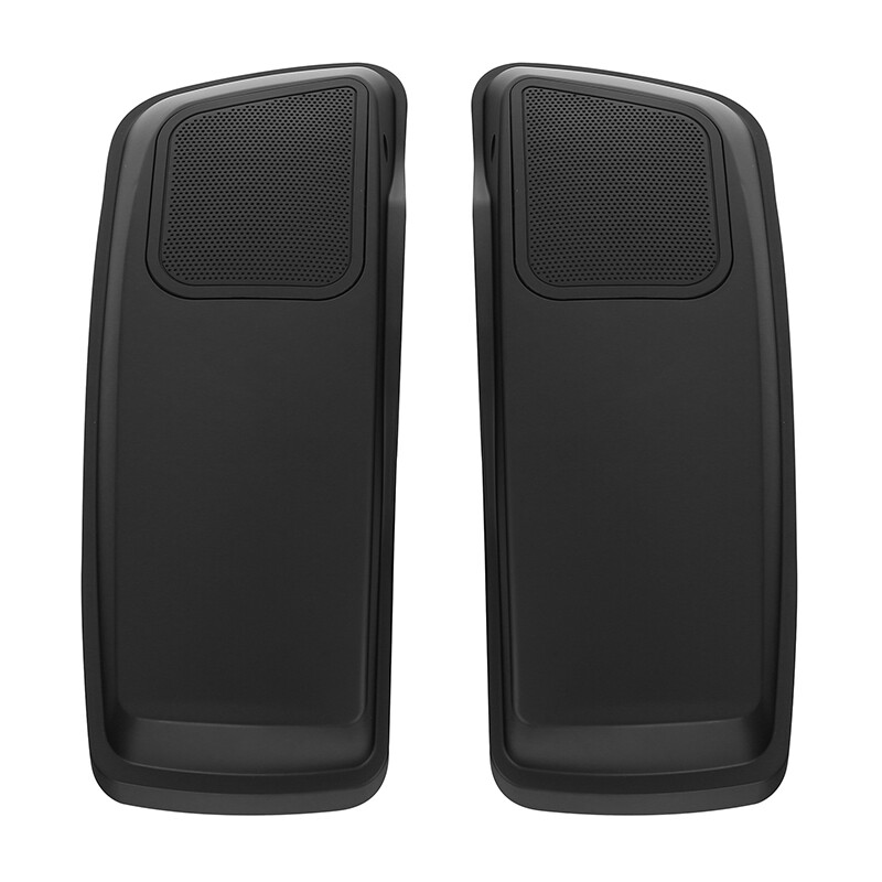 Matte Hard Saddlebags Lid 6×9” W/ Speakers Fit For Harley Touring Glide 2014-Up
