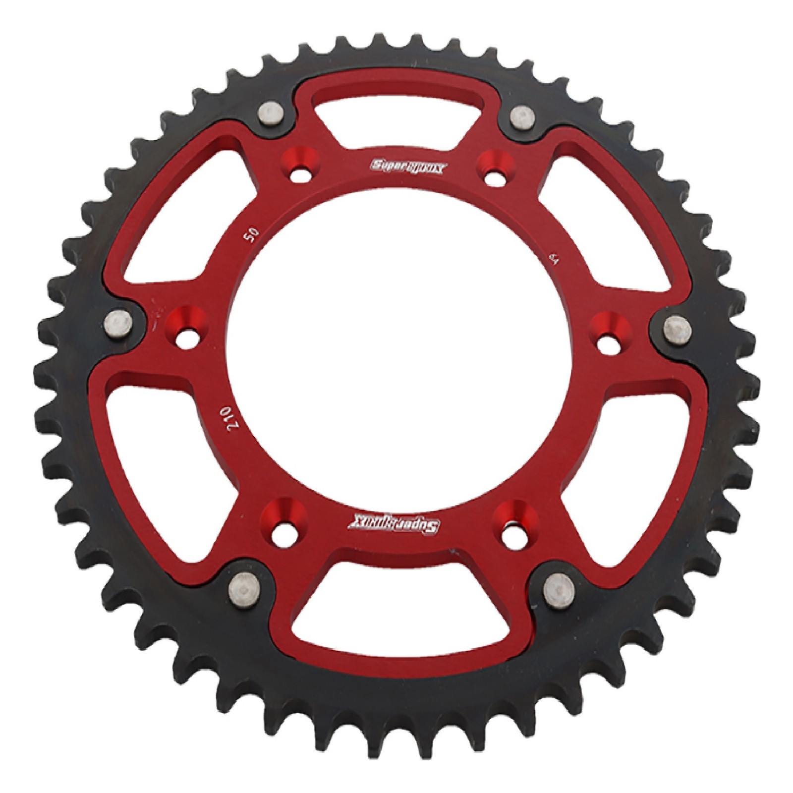 New Supersprox Stealth Sprocket 50T for Honda CRF450R 02-17 Red