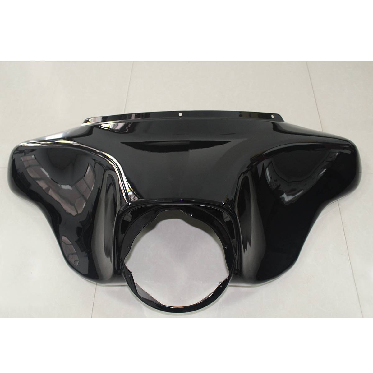 Vivid Black Front Batwing Outer Fairing Fit For Harley Touring FLHT FLHX 1996-13
