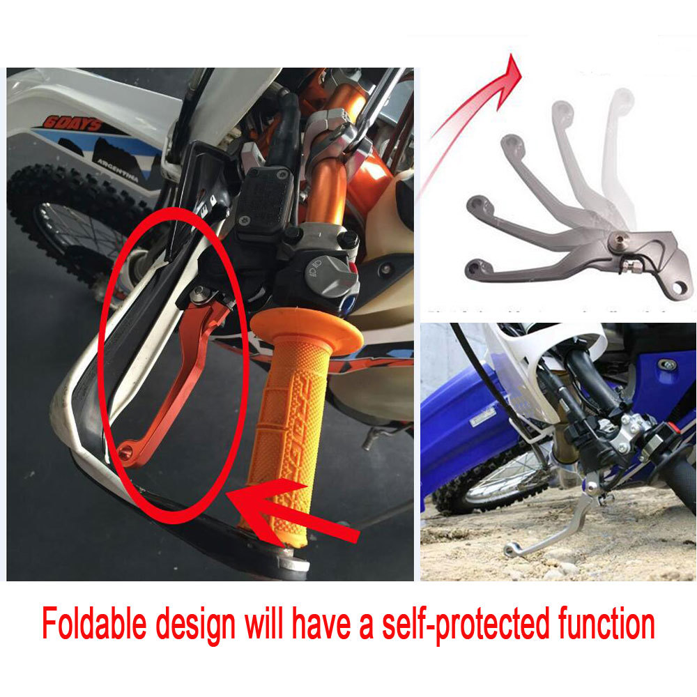 For CRF250X 2004-2017 2005 2006 2007 2008 09 CNC Pivot Bike Clutch Brake Levers