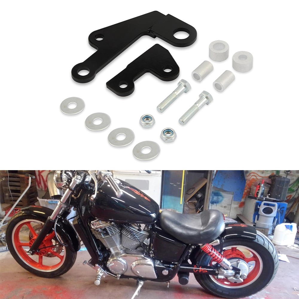 1-1/2” Rear Drop Lowering Link Kit / Set For Honda Shadow AERO 750 Spirit VT750