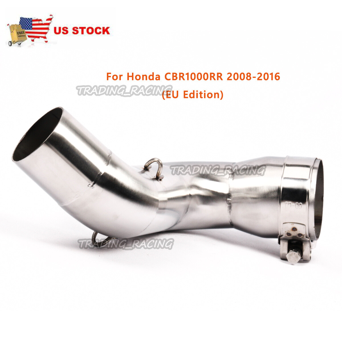 Slip On Exhaust System Muffler DB Killer Mid Pipe For Honda CBR1000RR 2008-2016