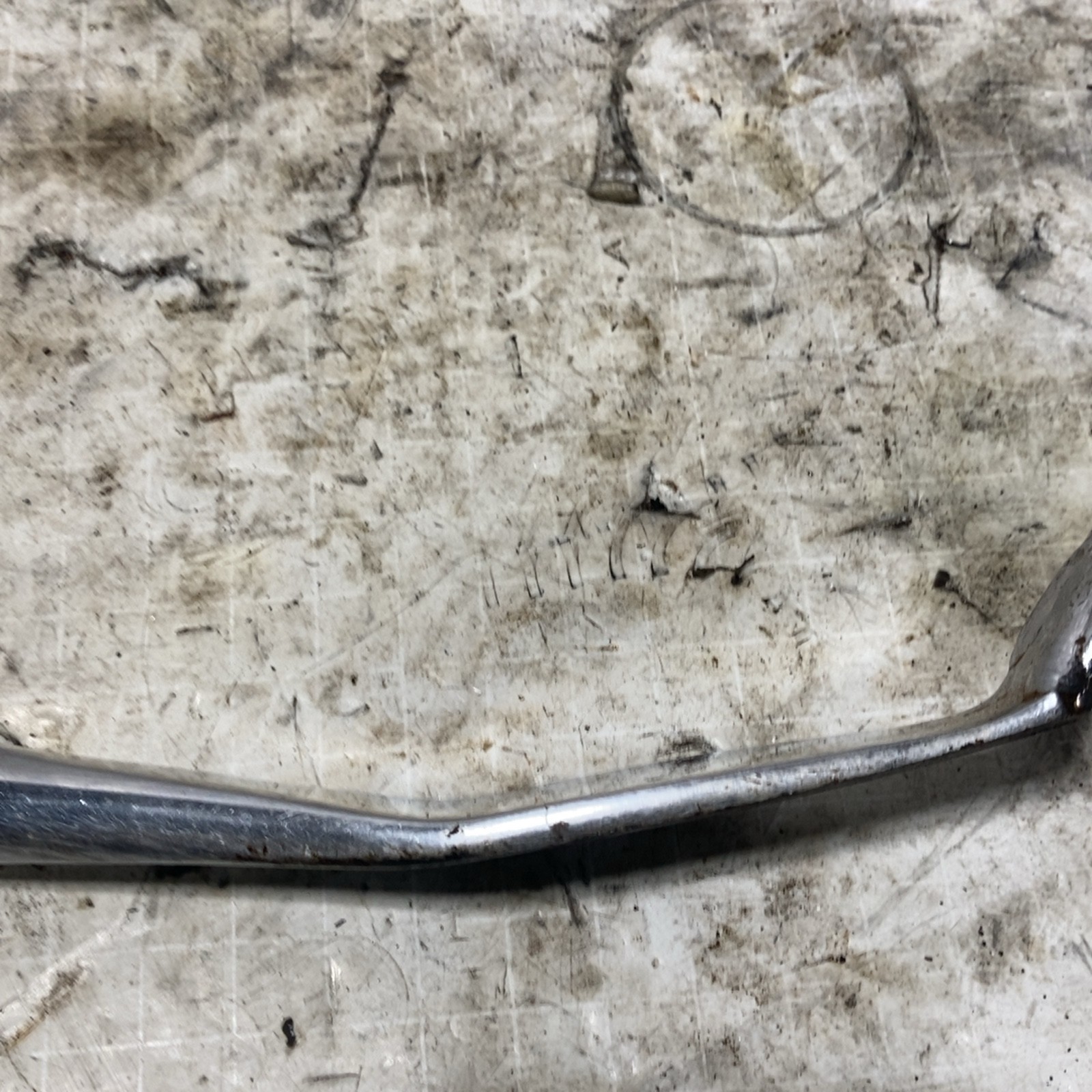 99-16? Harley Dyna Super Glide OEM Kickstand Jiffy Stand Leg Support Chrome
