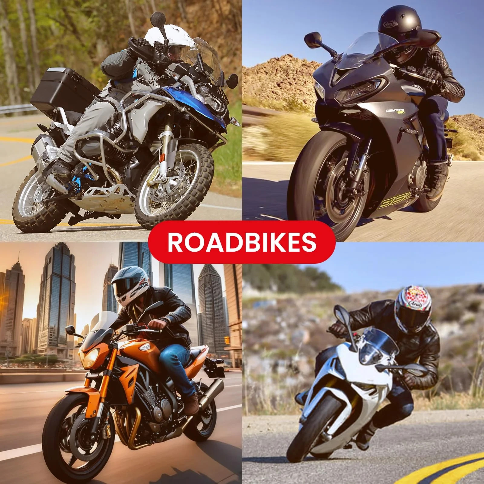 Grip Puppy Comfort Grips for Suzuki Motorcycles | 5 Year Warranty