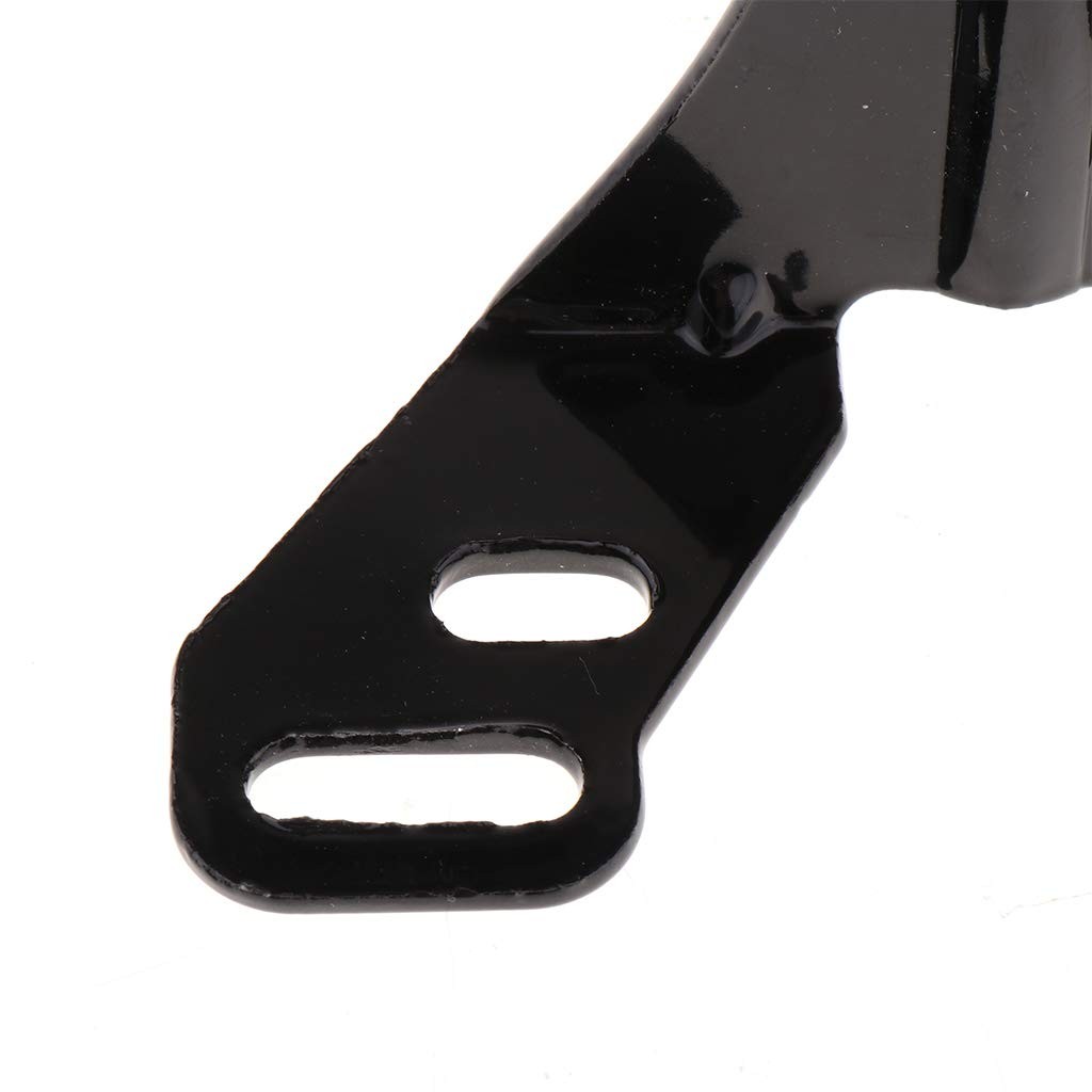 Kesoto Durable Motorcycle Sissy Bar Rear Passenger Back Rest Backrest Black