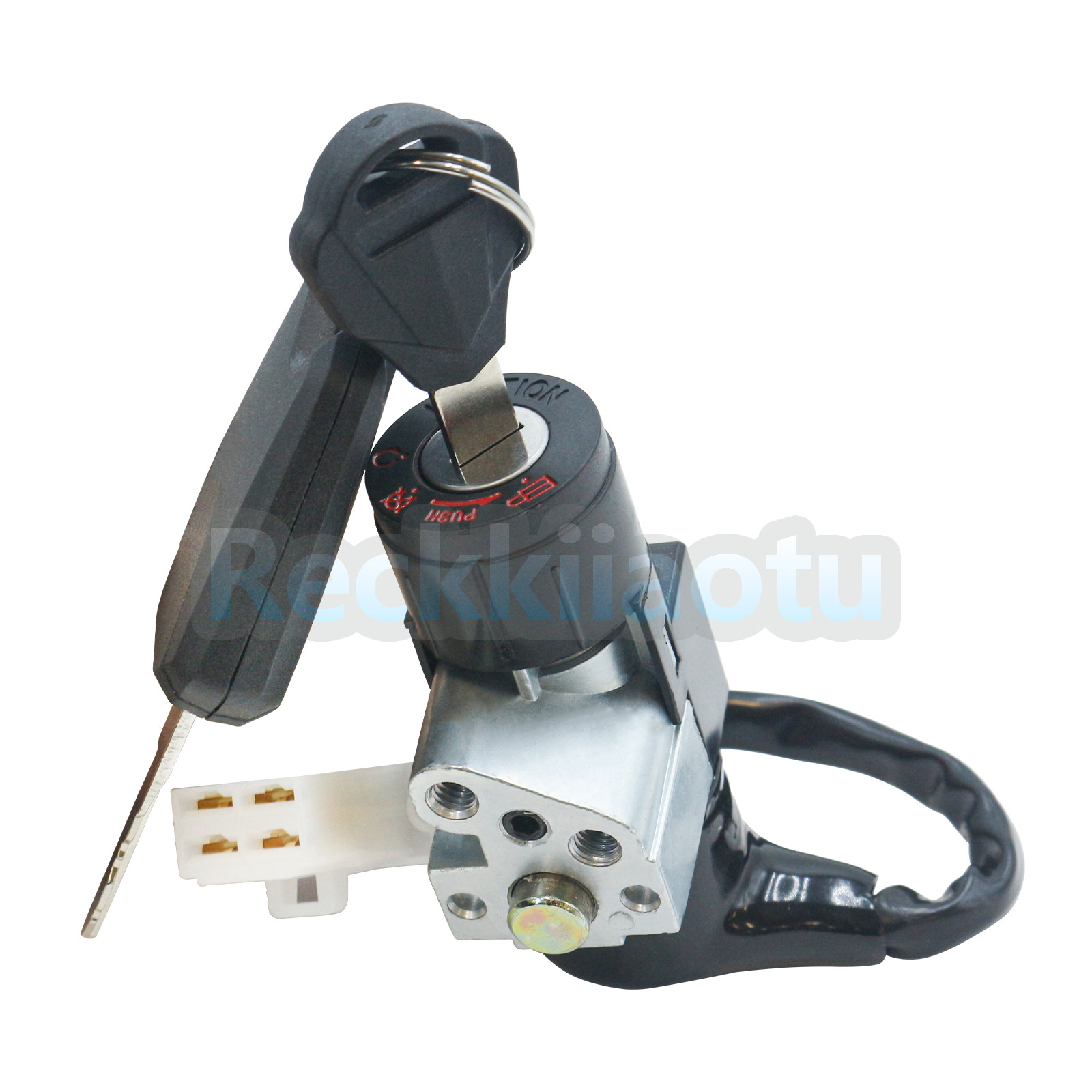 Ignition Switch Fuel Gas Cap Lock Key Set for Honda Grom125 2017-2024 MSX125