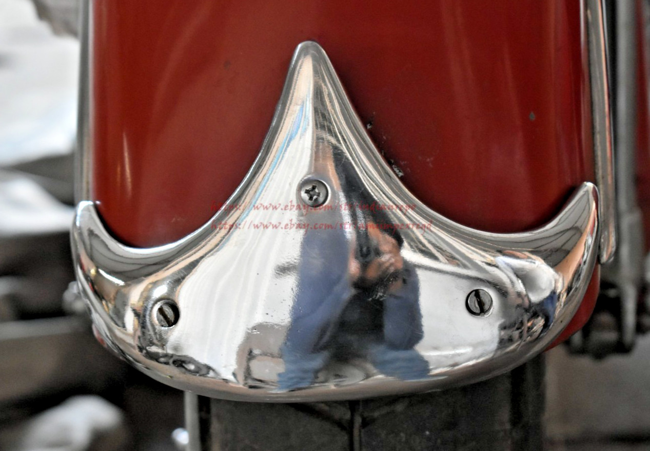 FRONT FENDER TIP 6″ wider – PLANE – FOR INDIAN MOTORCYCLE