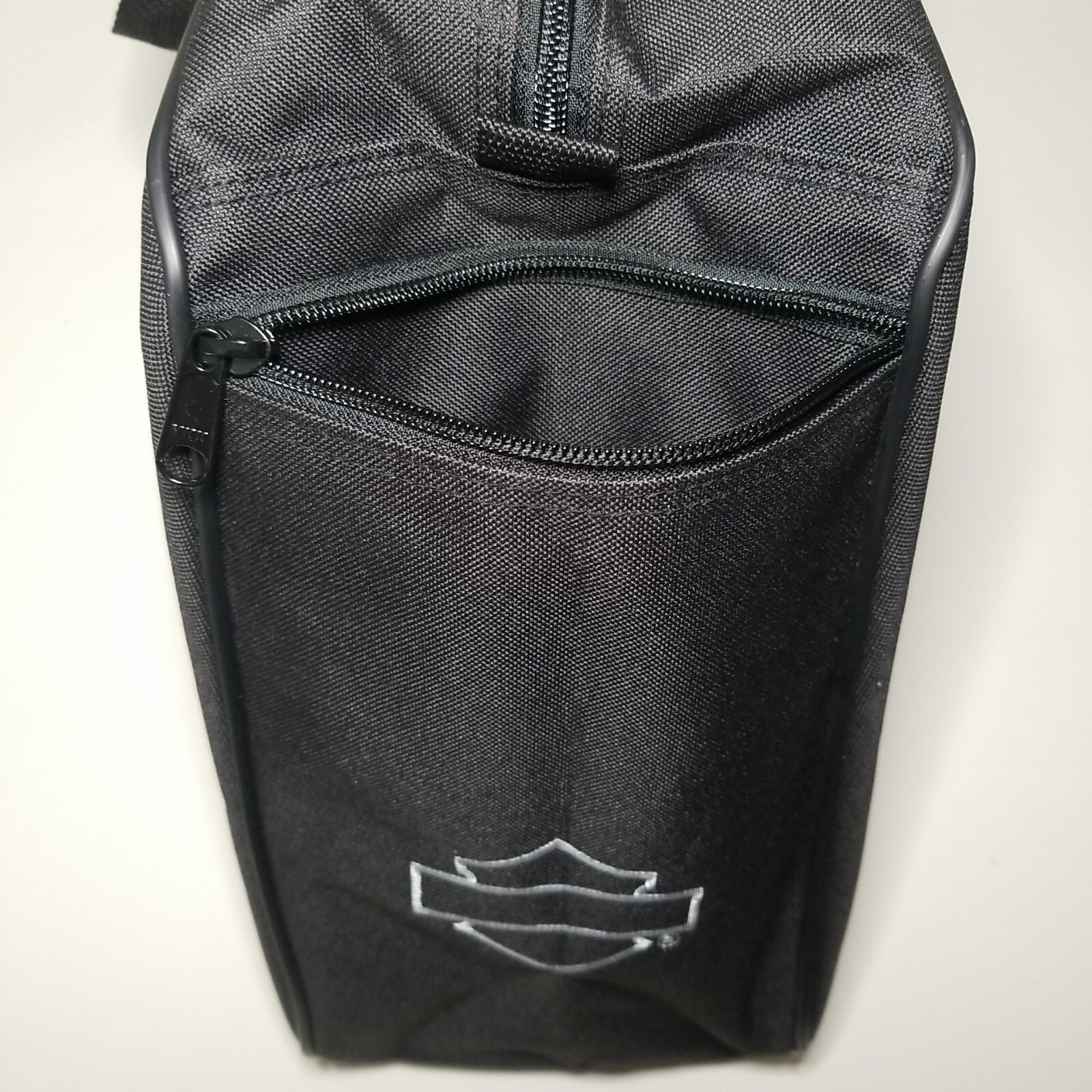 Harley Davidson Motorcycle Black Saddle Bag Polyester Luggage