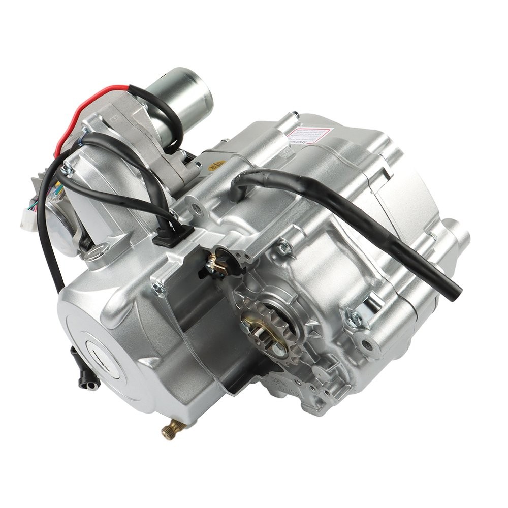 125cc 4 Stroke ATV Engine Motor 3-Speed Semi Auto w/Reverse For ATV Quad Go Kart