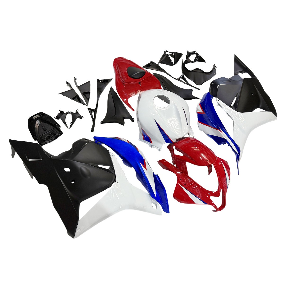 ABS Red Blue White Fairing Kit for 2009-2012 Honda CBR600RR 09 10 11 12 Bodywork