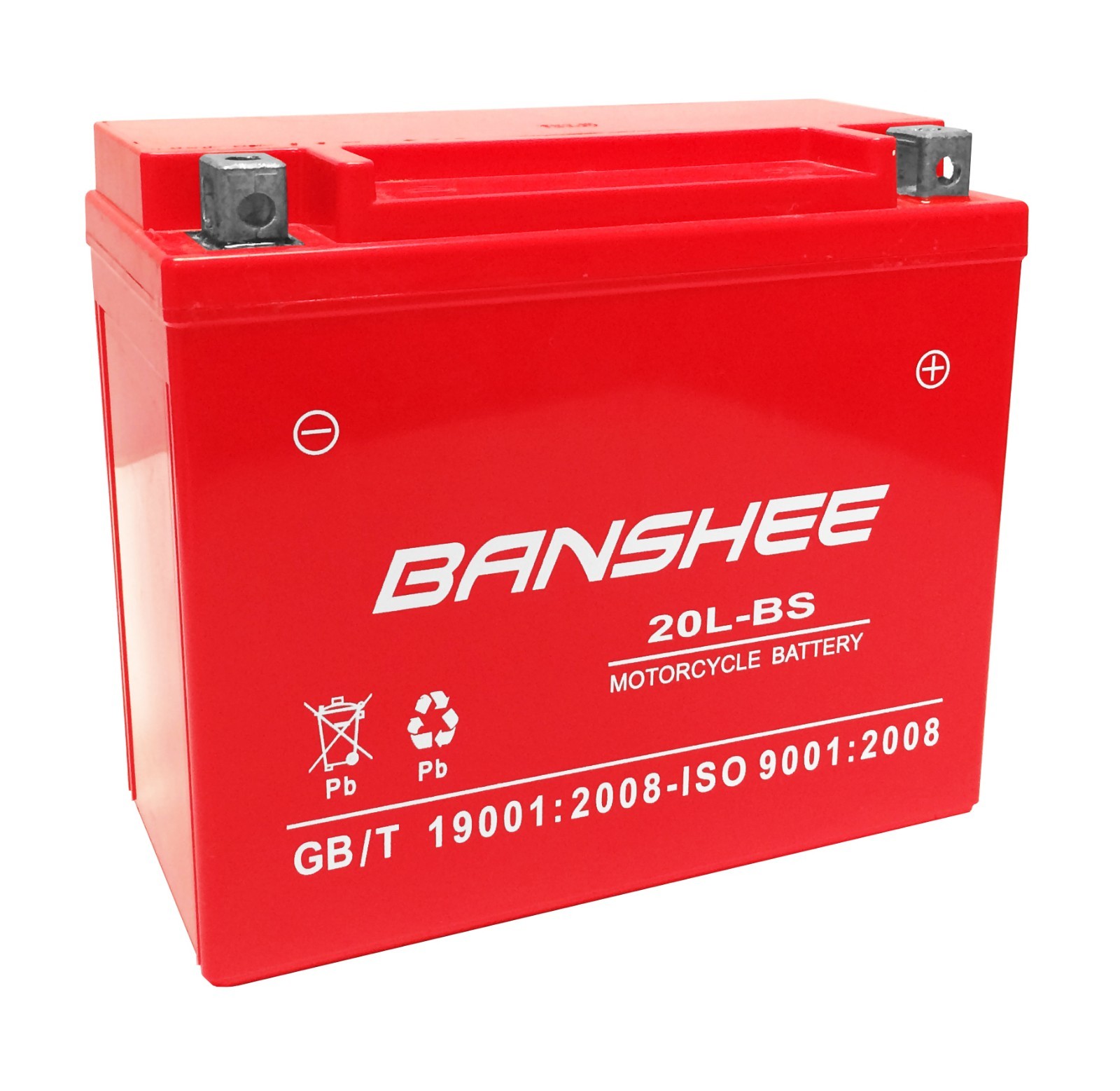 YTX20L-BS Maintenance Free – Sealed AGM Motorcycle Battery