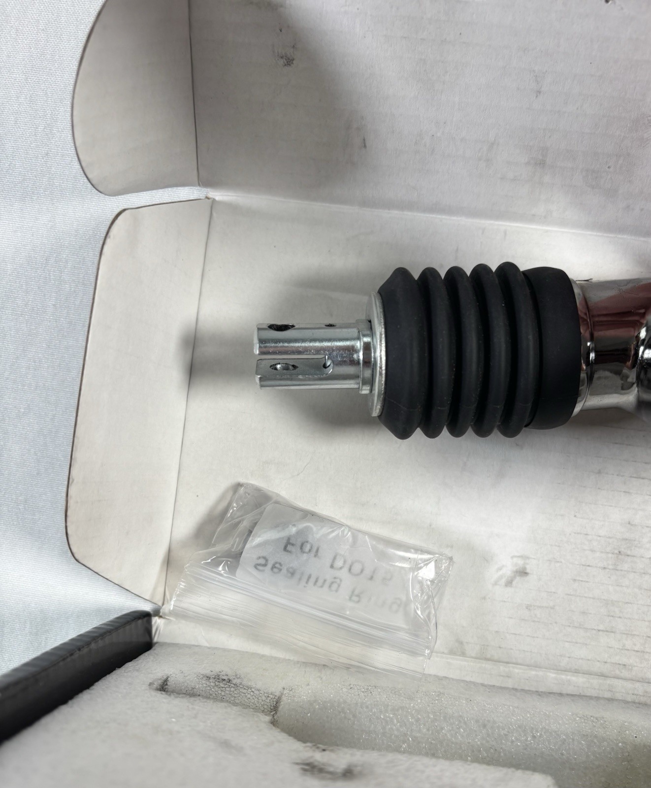 Atesilor Chrome Rear Master Cylinder Assembly Replaces 41767-05 Harley Softail