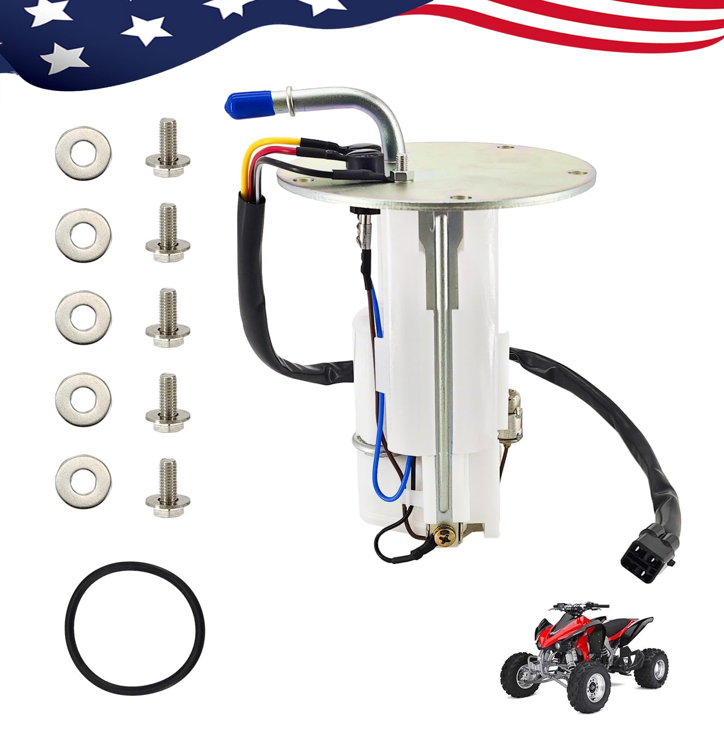 Fuel Pump Assembly For 2008-2013 2014 KAWASAKI KFX 450R 49040-0020 49040-0831
