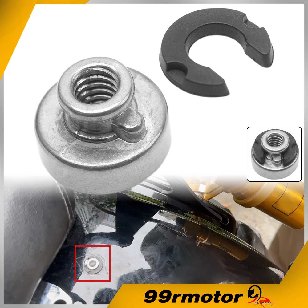 Rear Fender Seat Nut 1/4″-20 For Harley Sportster dyna low rider st Mount Bolt