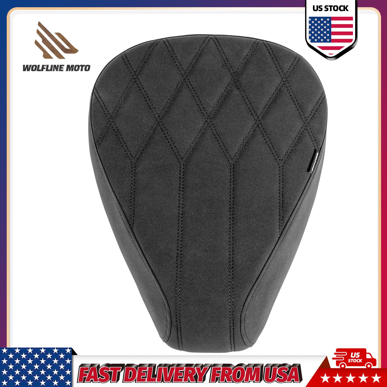 WOLFLINE Motorcycle Front Seat For Honda Trail Hunter Cub CT125 2020-2024