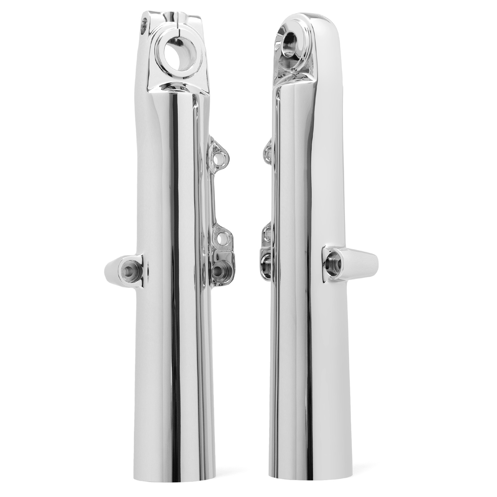 Fork Sliders Lower Legs Chrome for Harley Touring Street Glide FLHX 2014-2023