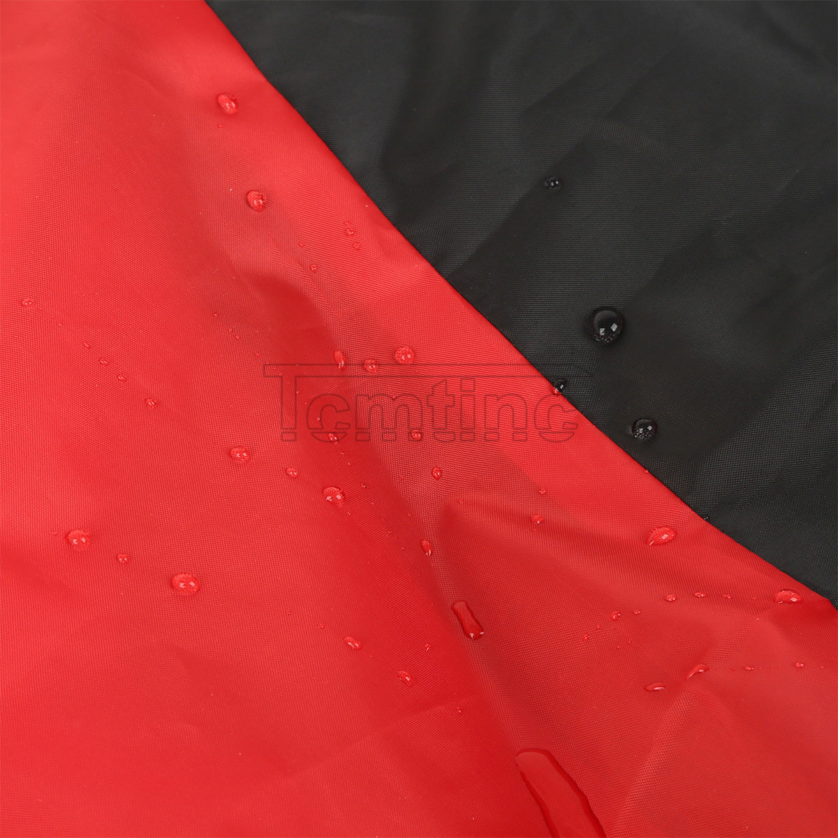 XXXL Black Red Waterproof Motorcycle Cover Fits For Harley Softail Fatboy Dyna
