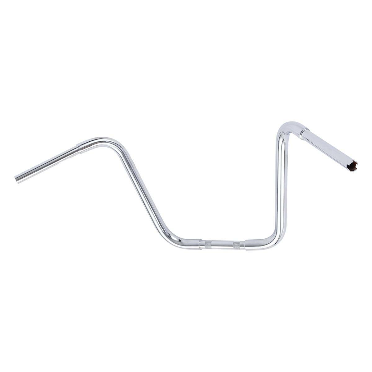 Chrome 16″ Rise Ape Hanger Bar 1 1/4″ Handlebar Fit For Harley Softail FLST FXST