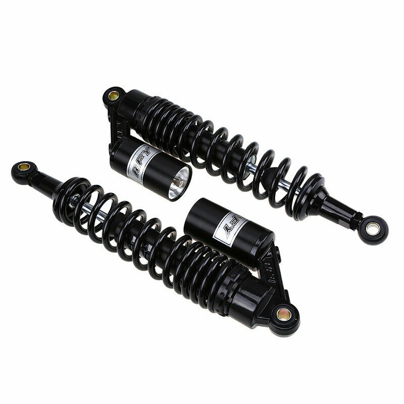 380mm 14.96″ Motorcycle Rear Suspension Air Shock Absorber Adjustable For Harley