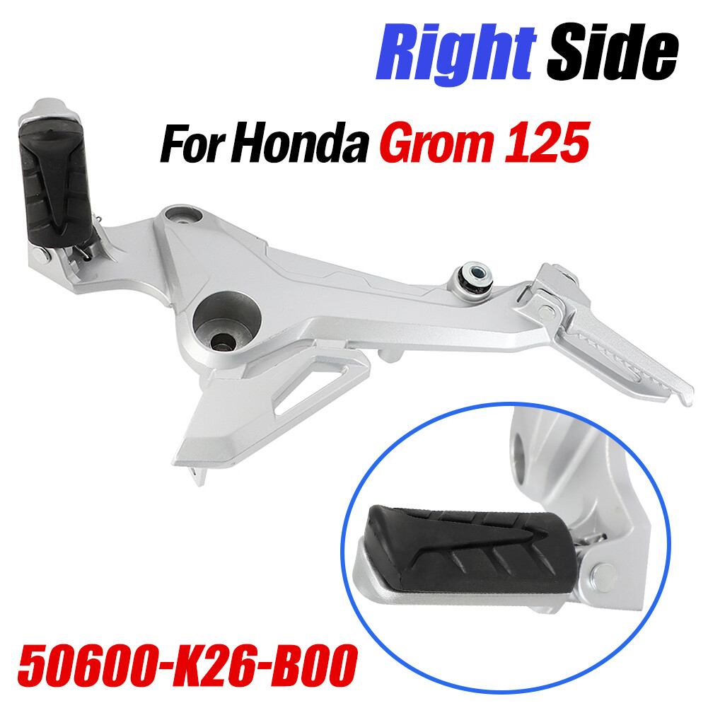 Right Side Foot Peg Mount Footrest For Honda Grom 125 MSX125 17-20 50600-K26-B00
