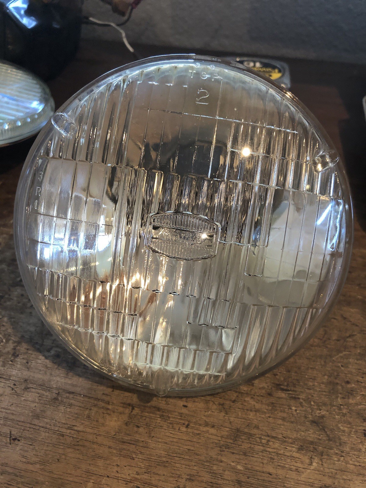 Genuine Koito 6 Inch 12 Volt Sealed Beam Motorcycle Yamaha Toyota Tested working