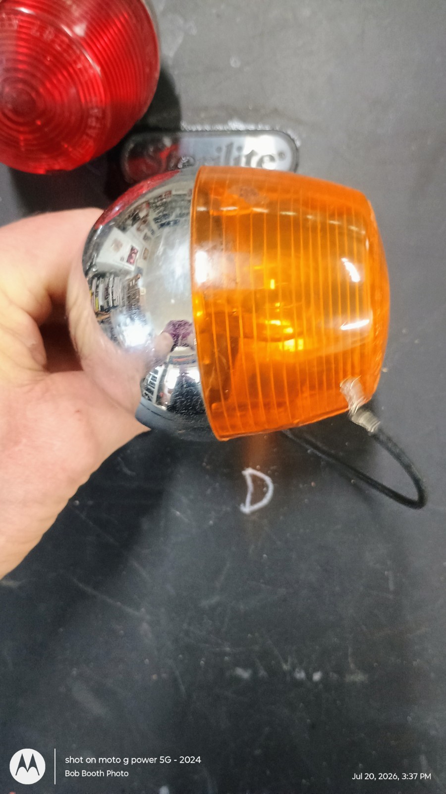 1968-1973 Yamaha Enduro Rear Turn Signals