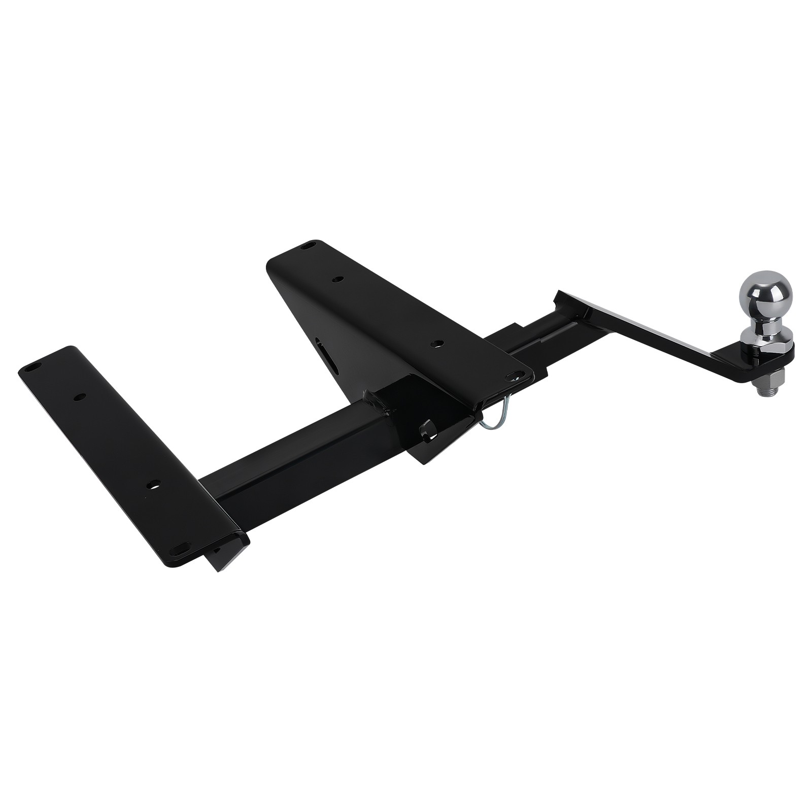11″ Powder Coated Trailer Hitch for HD Tri-Glide/Road Glide 3 2023+ Chrome Ball