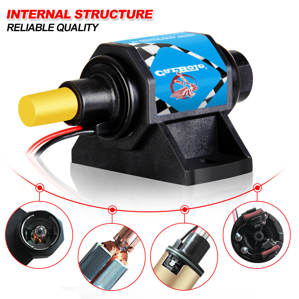 Universal Electric Fuel Pump 12V 35gph 5-9psi For Chevy GMC Ford SBC BBC SBF NEW
