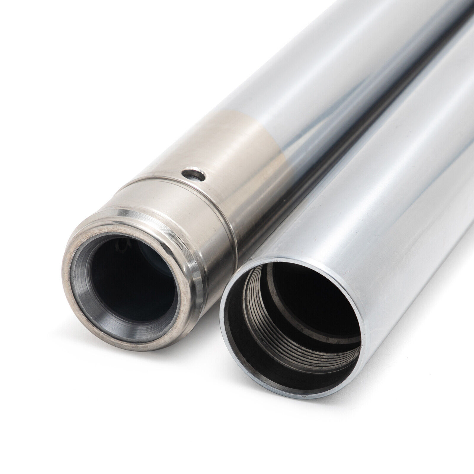 Chrome 39mm Front Fork Tubes For Harley Sportster XL1200L XL1200N XL1200C 07-11