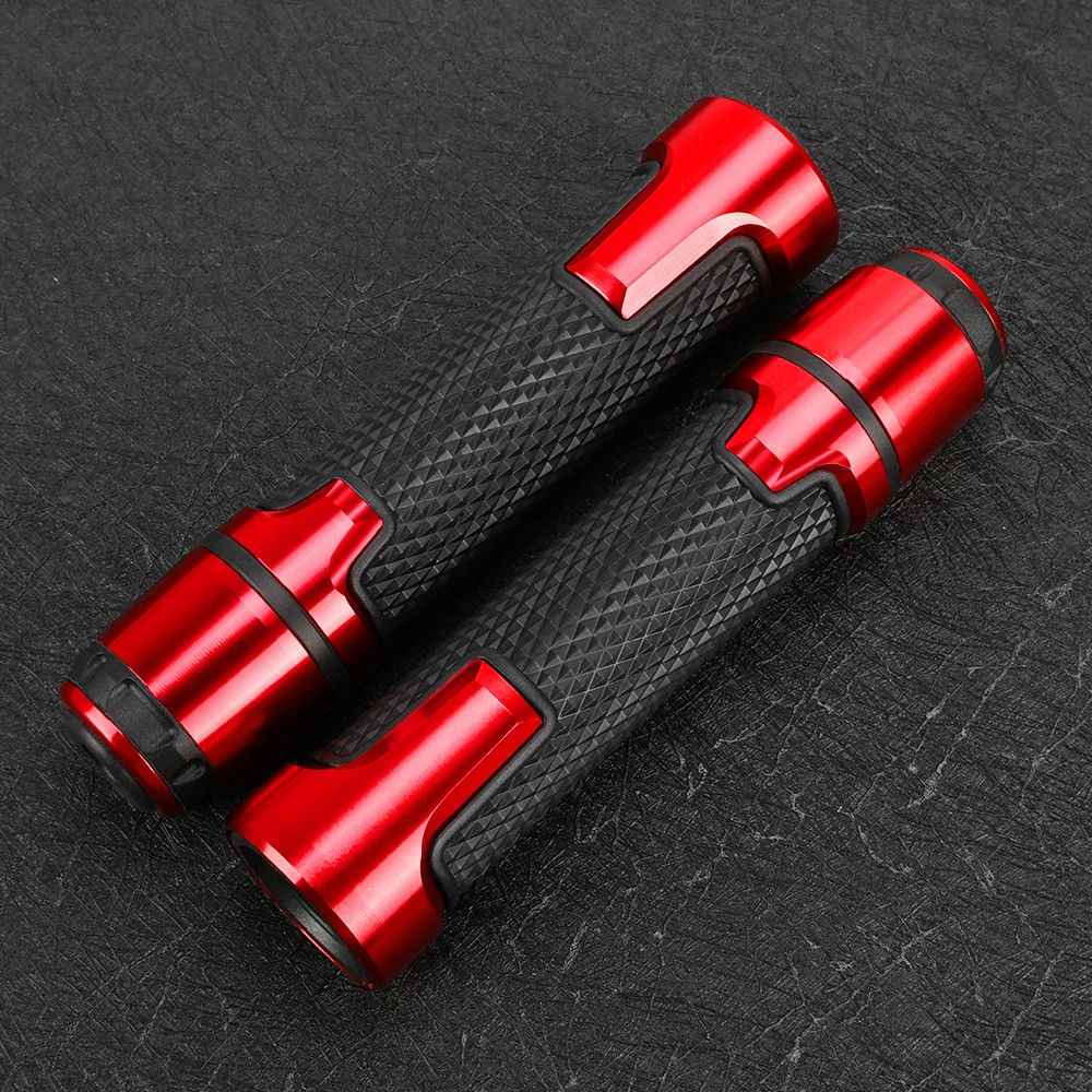 For Suzuki BKING 2008-12 Motorcycle 7/8″22MM Handlebar Grips Handle Bar Cap Ends