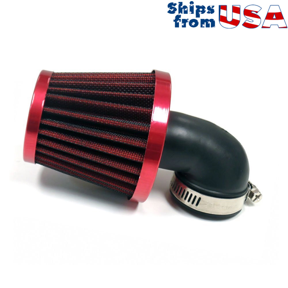 35mm Air Filter 50cc 2 Stroke 90 degree angle Scooter Motorcycle ATV Pocket Bike