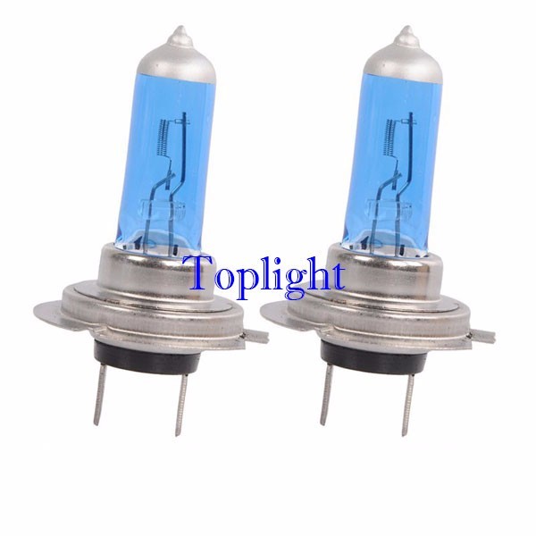 H7 White 5000K Xenon Halogen Headlight 55w Lamp Light Bulb For Bike