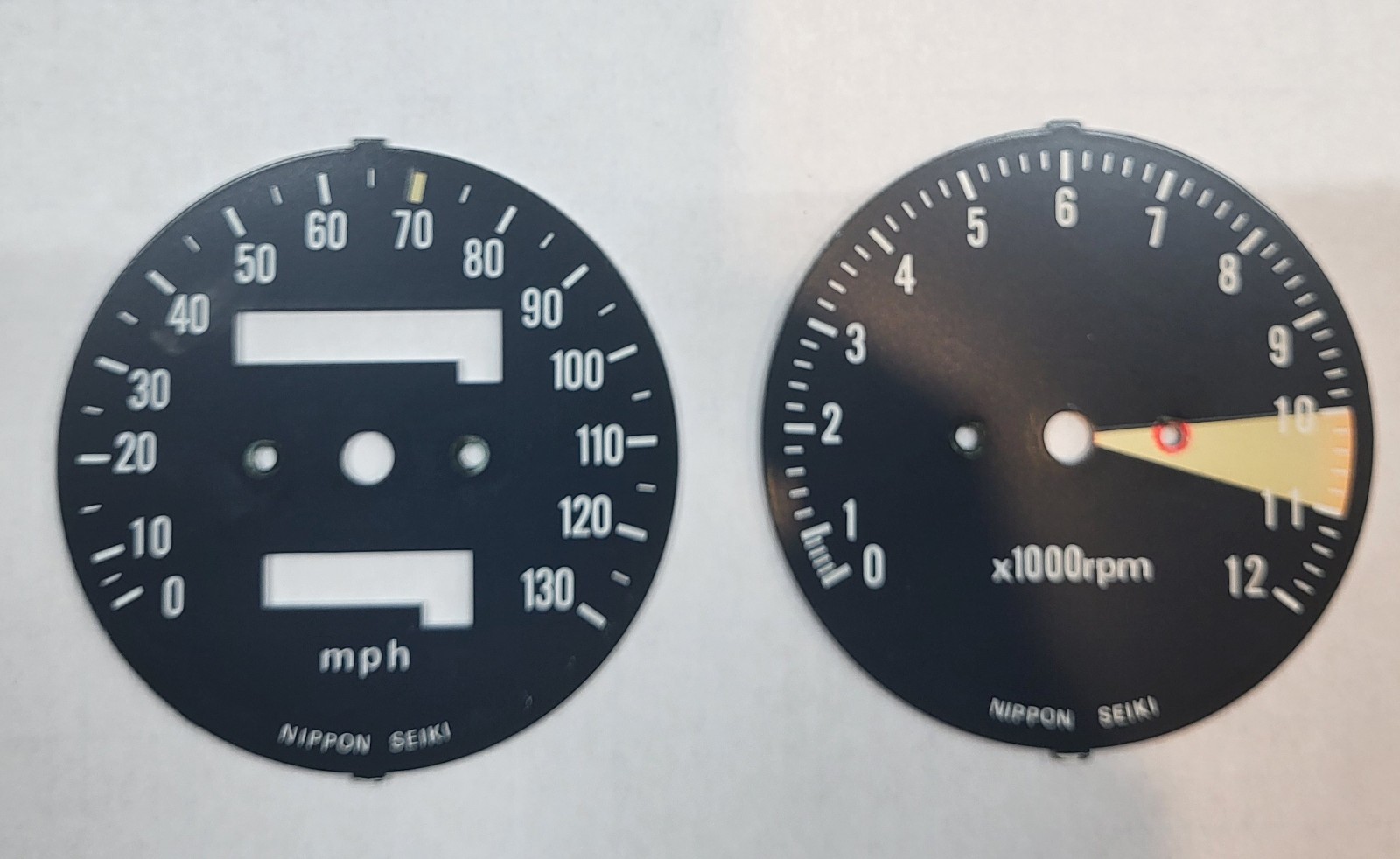 Honda CB400 F CB 400 F Four SS Super Sport Speedometer Gauge Clock Overlay Decal