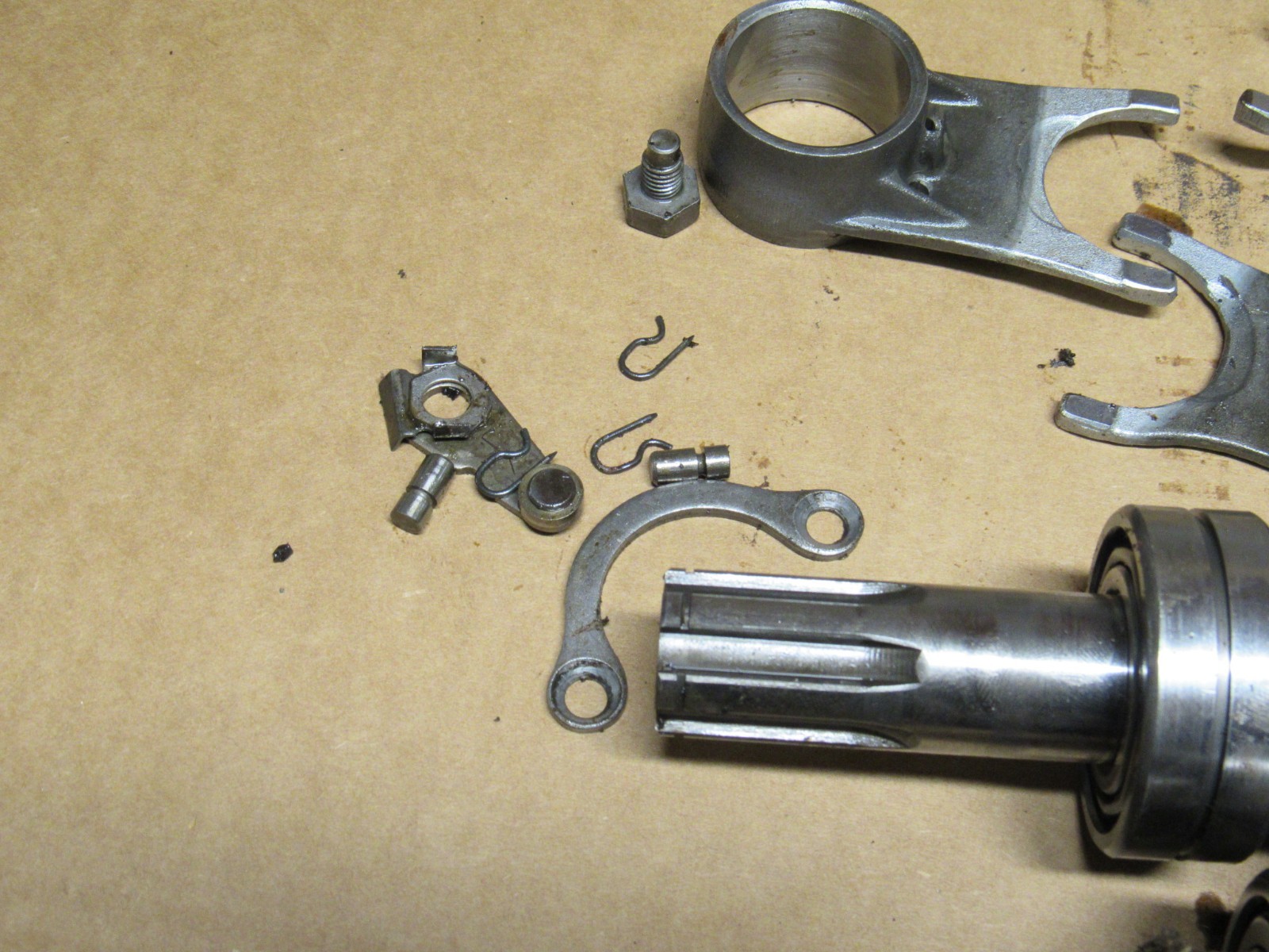 Honda 1974 CB450K E 7 Engine Transmission Gear Box Gears Forks Shafts