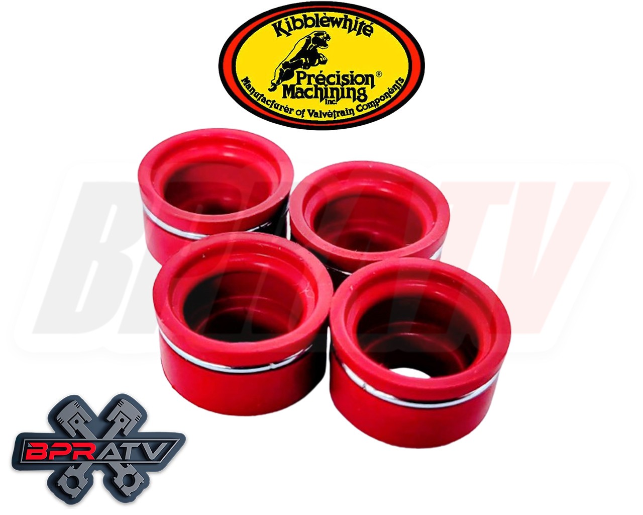 69-78 Honda CB750 CB 750 Kibblewhite Precision RED Viton Valve Seals Set of 8