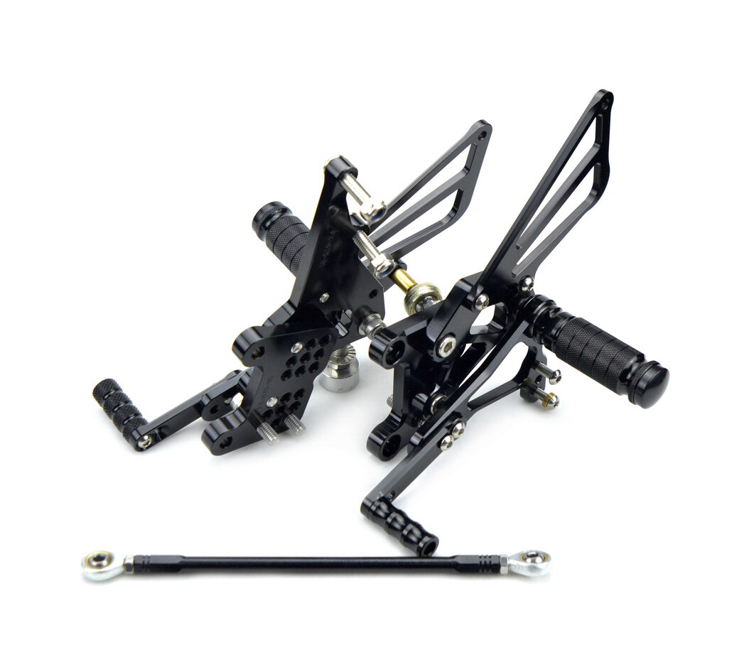 Racing Adjustable Rearset Footpegs Sets For Triumph Speed Triple T509 1050 EFI