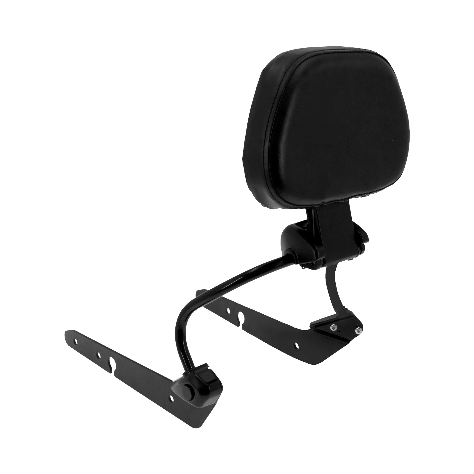 Detachable Driver Backrest Pad Quick-Release Fit For Harley Sportster XL 2004-up