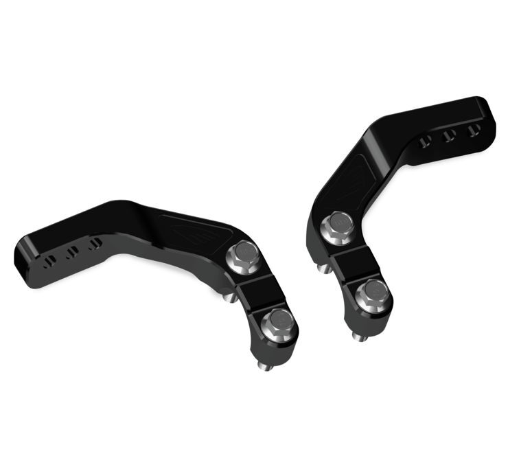 Cycra Handlebar Clamp Mount 1CYC-1657-12 Black Anodized 1-1/8″