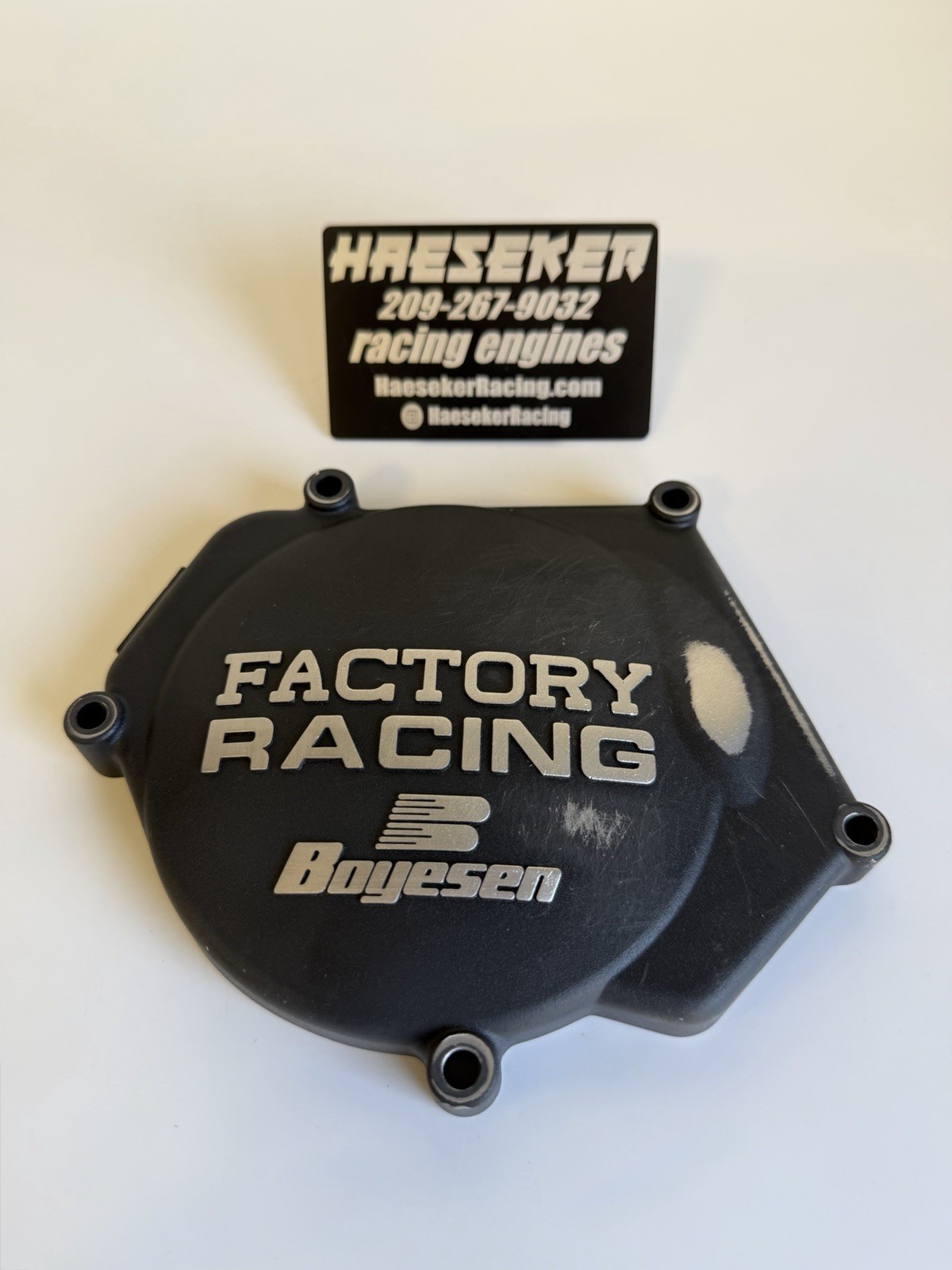 1999-2026 Yamaha YZ250 2016-2026 YZ250X Boyesen Factory Racing Ignition Cover