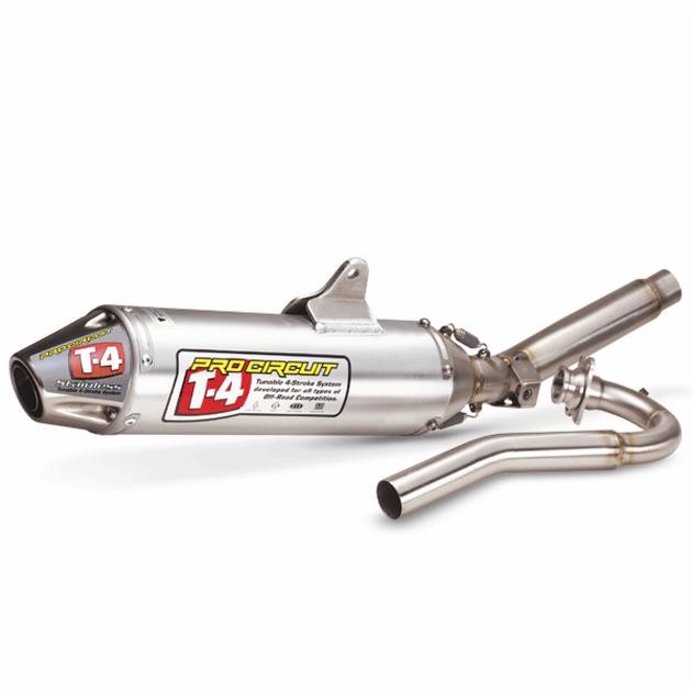 Pro Circuit T-4 Exhaust System Stainless Steel Aluminum Honda XR70R/CRF70