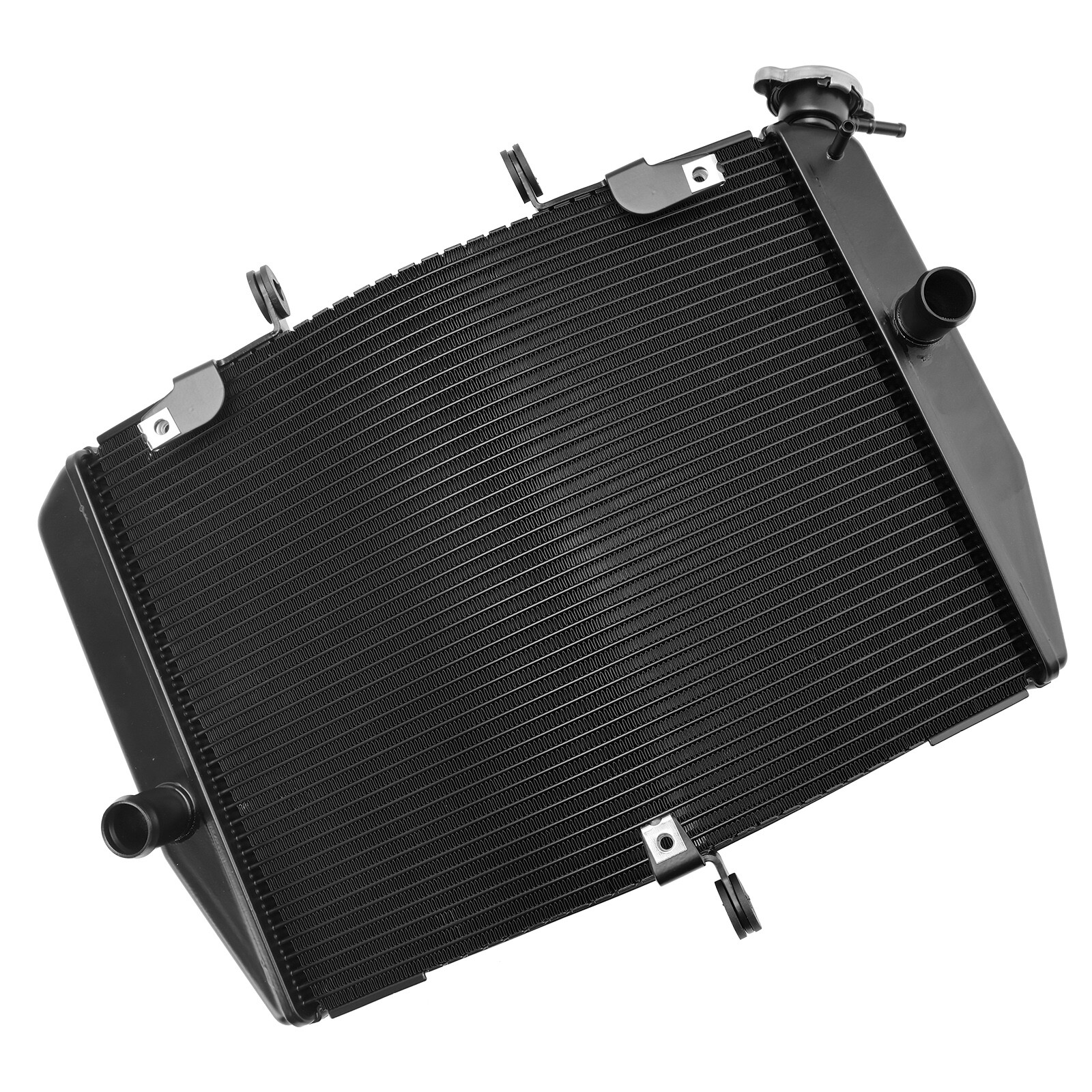 Radiator Cooling Engine Cooler For Kawasaki ZX-6R ZX636 2024-2025 Black US