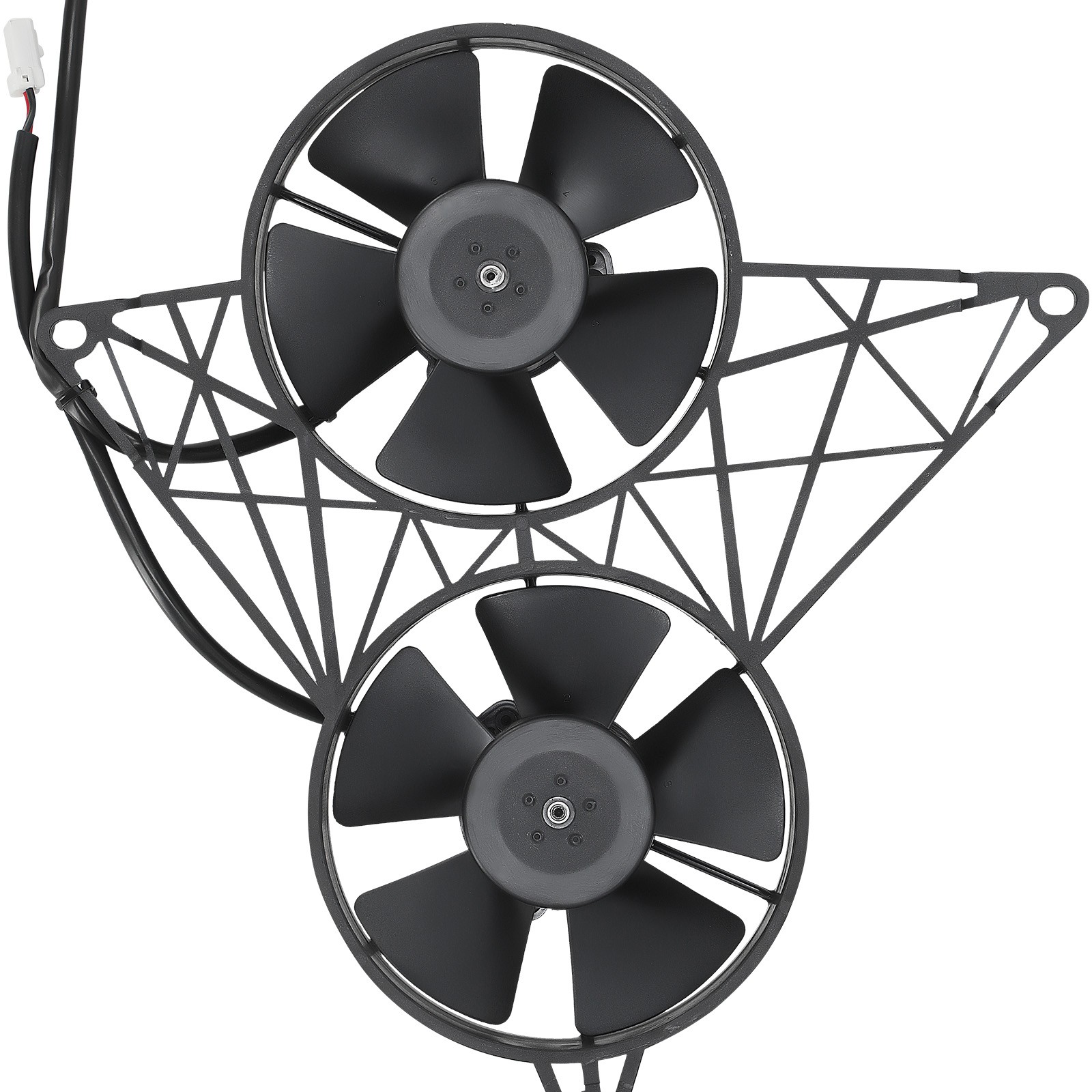 Radiator Cooling Fan with Bracket for Harley V-ROD/VRSC/VRSCDX 30103041 26724-04