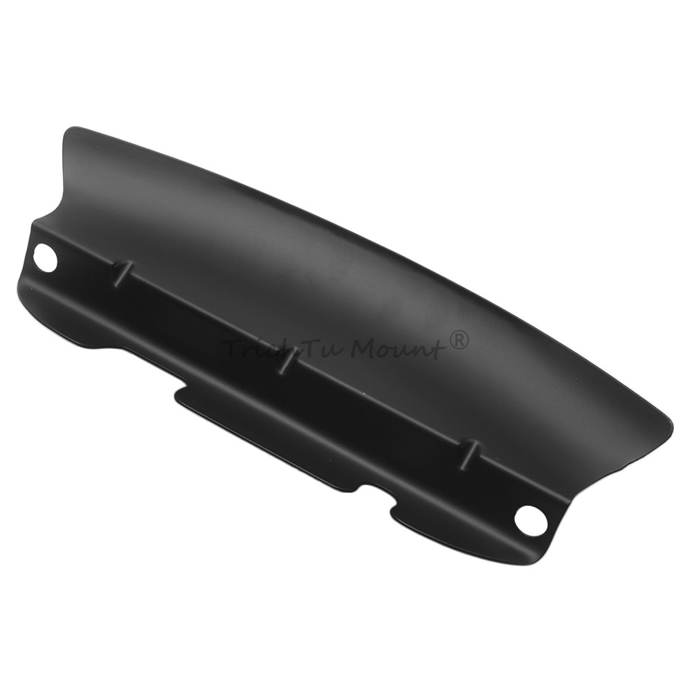 Black Lower Triple Tree Wind Deflector For Harley Road King Electra Glide 14-23