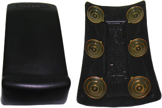 HARDDRIVE – Cruiser Pillion Pad 6×9.5in 6 Suction Cups | 820-8181